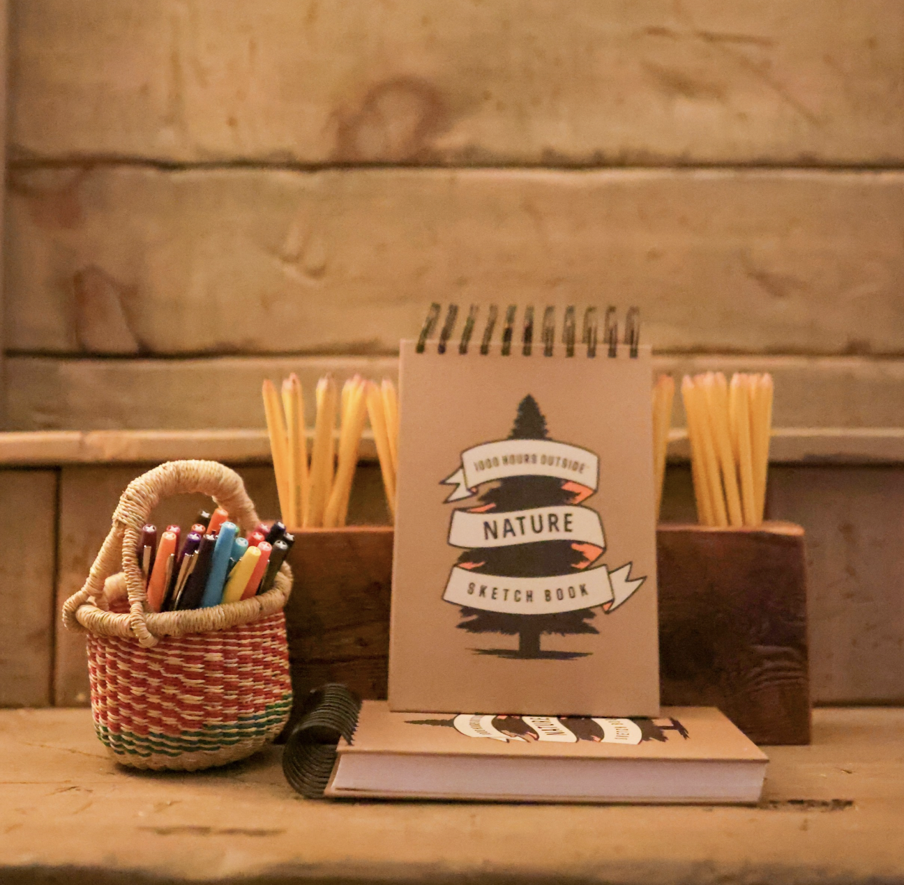 1000 Hours Outside Nature Sketch Book