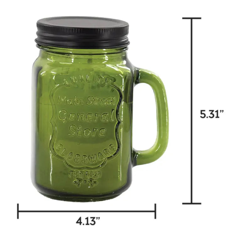 Mason Jar Citronella Candle