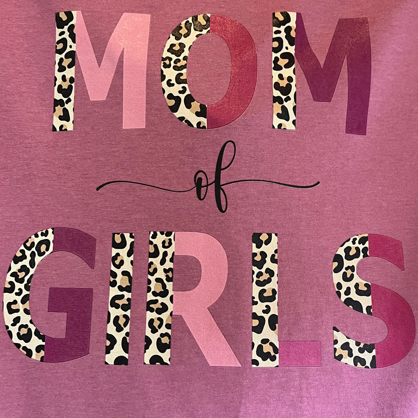 Mom of Girls T Shirt
