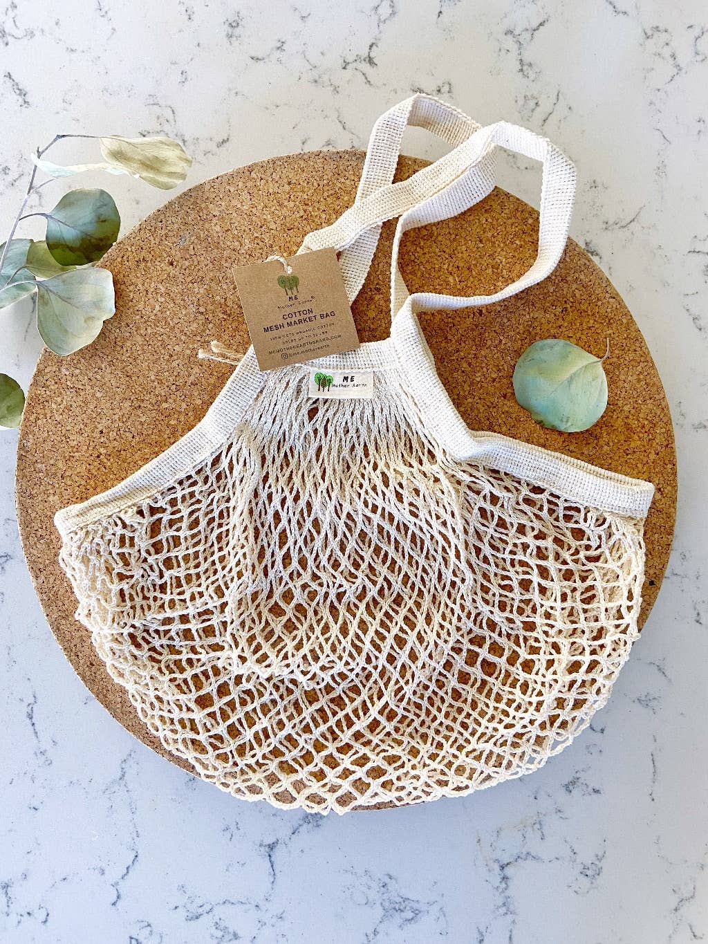 Small Cotton Mesh Market Bag