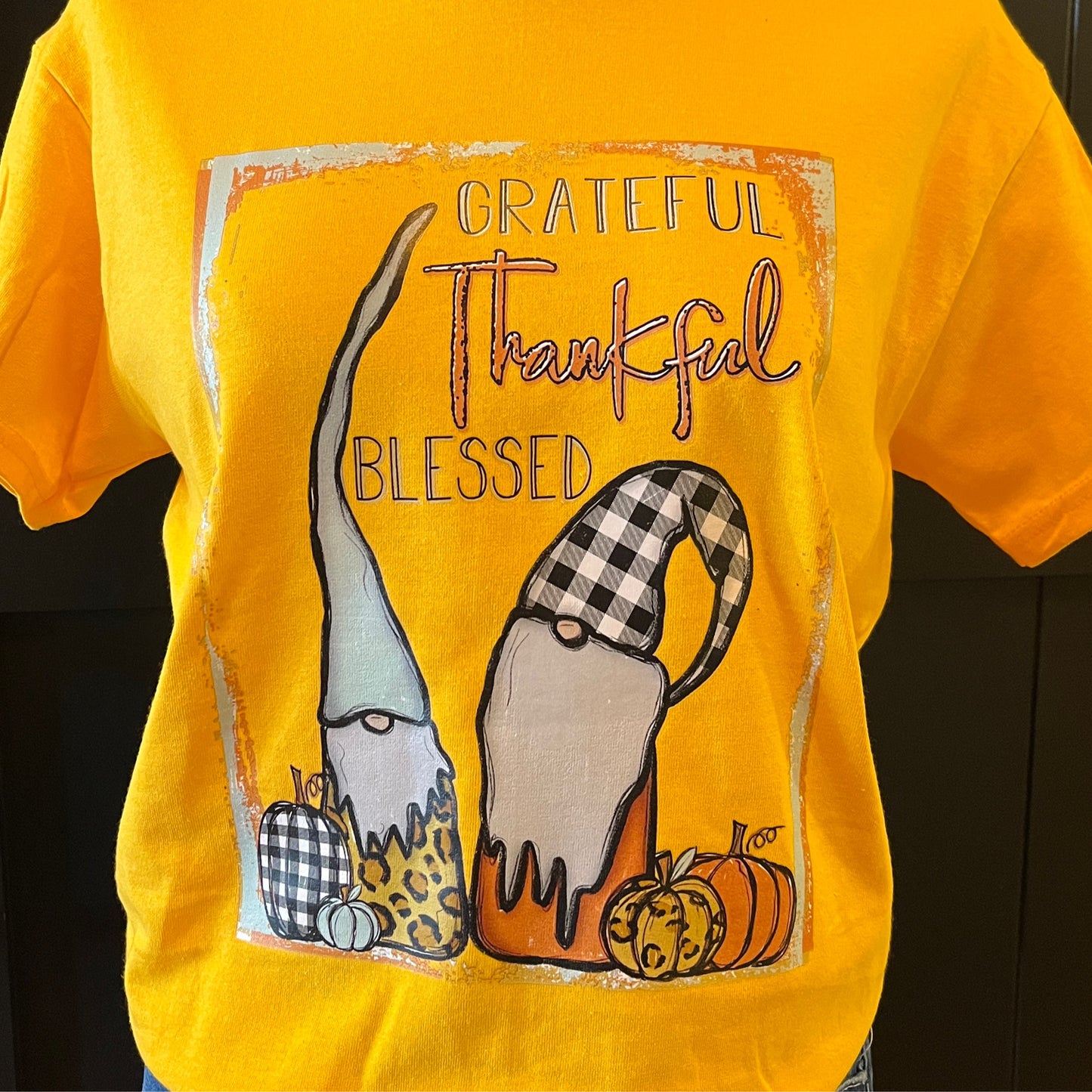 Thankful. Grateful. Blessed T Shirt