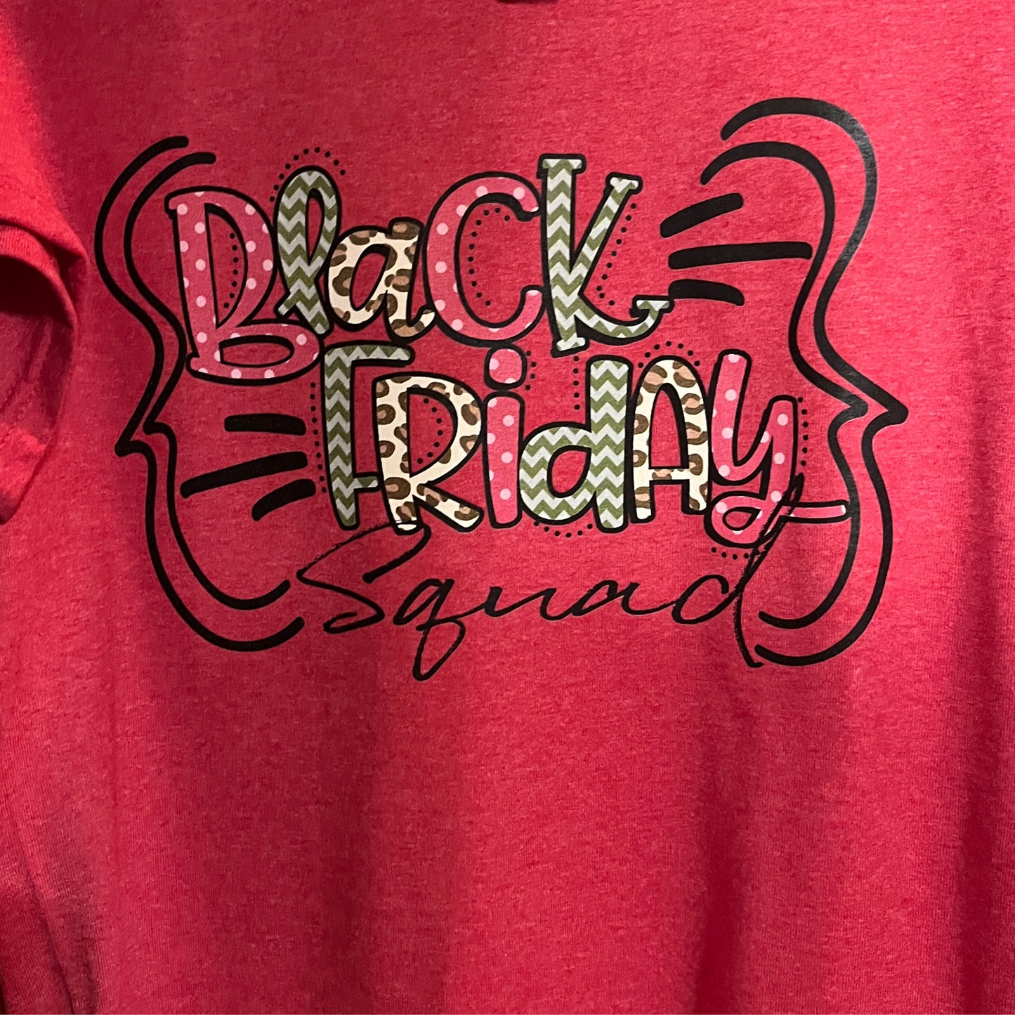 Black Friday Squad T Shirt