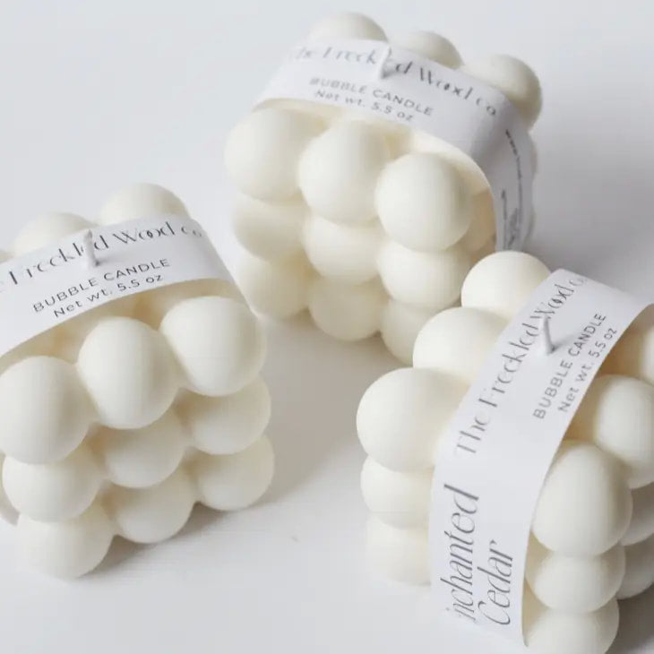 Soy Wax Bubble Candle