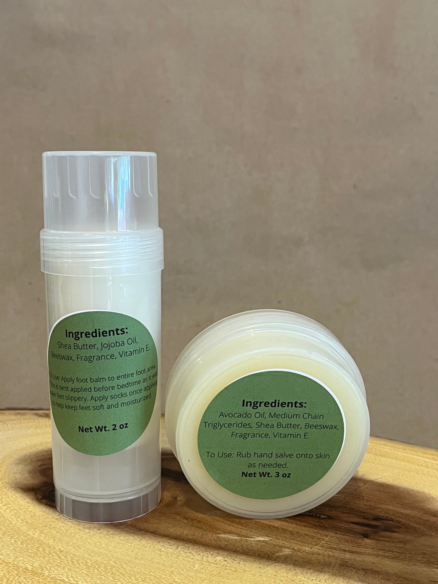 Vanilla Hand Salve/Foot Balm