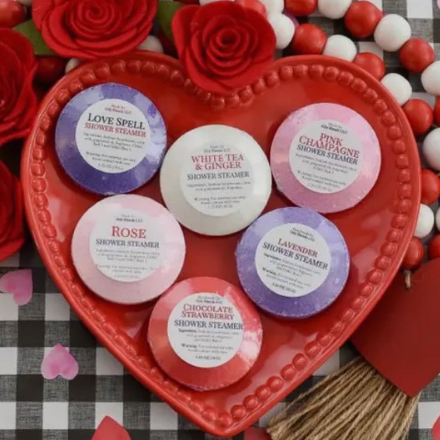 Valentines Shower Steamers