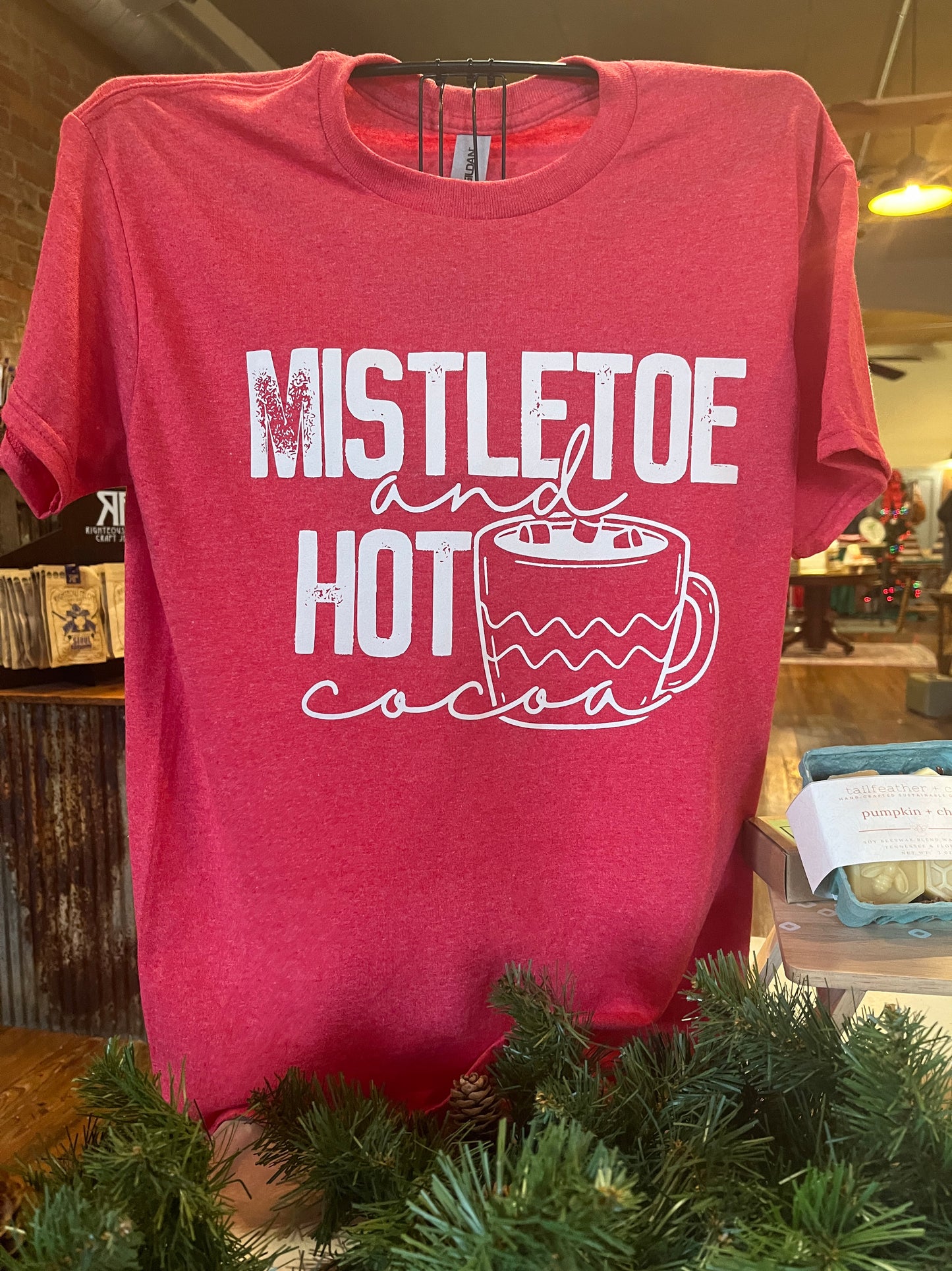 Mistletoe and Hot Cocoa Tee