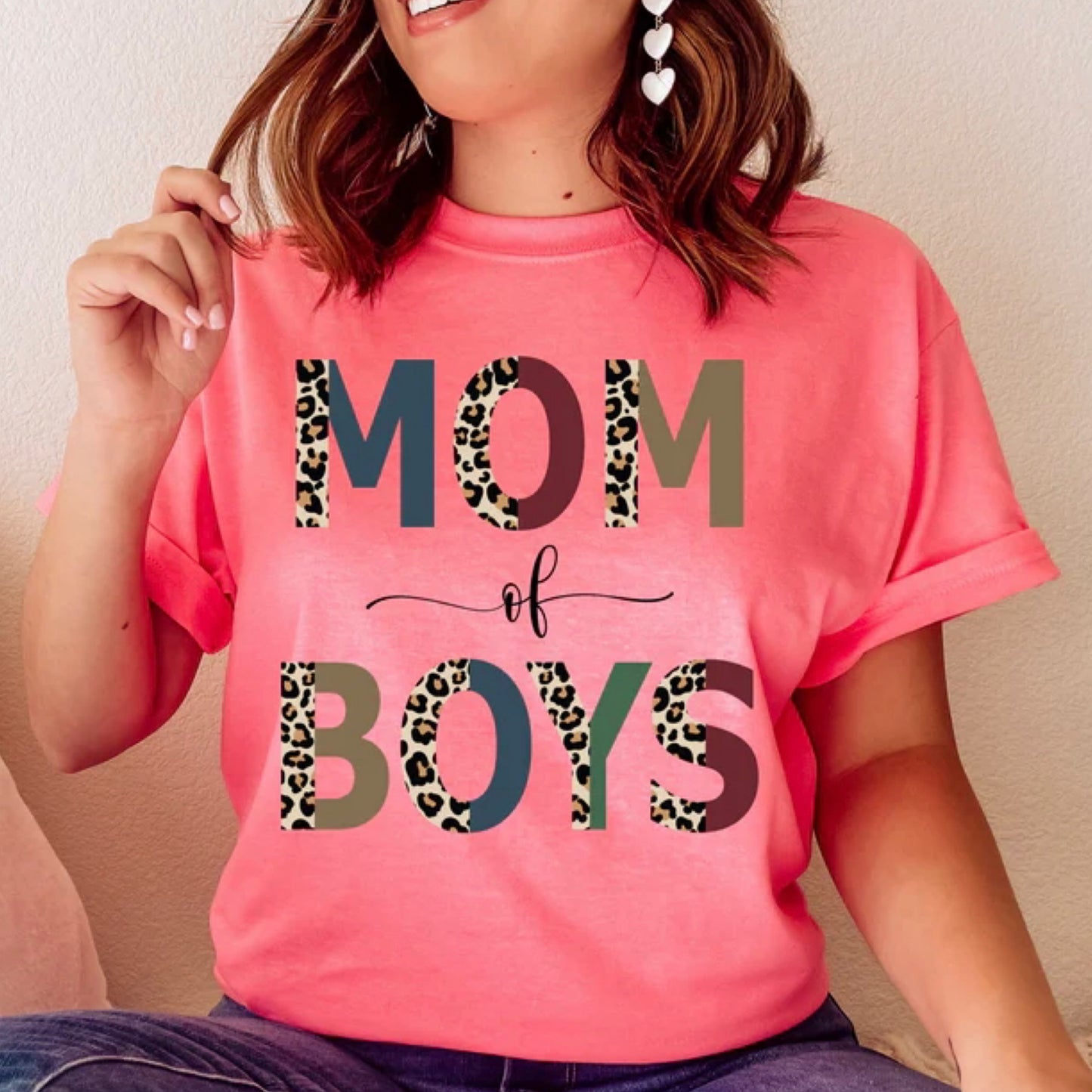 Mom of Boys T Shirt